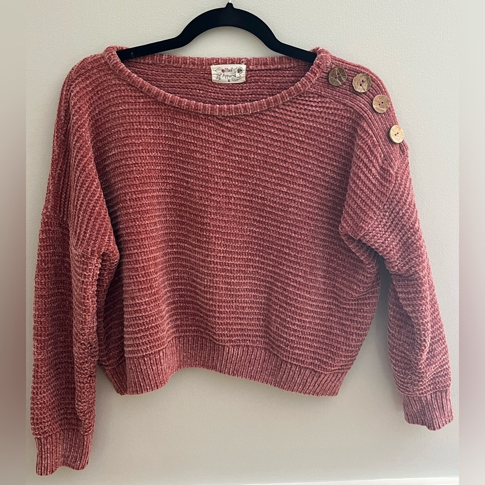 Poof apparel super soft sweater size small